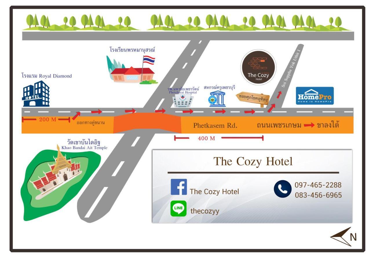 The Cozy Hotel Phetchaburi Zewnętrze zdjęcie